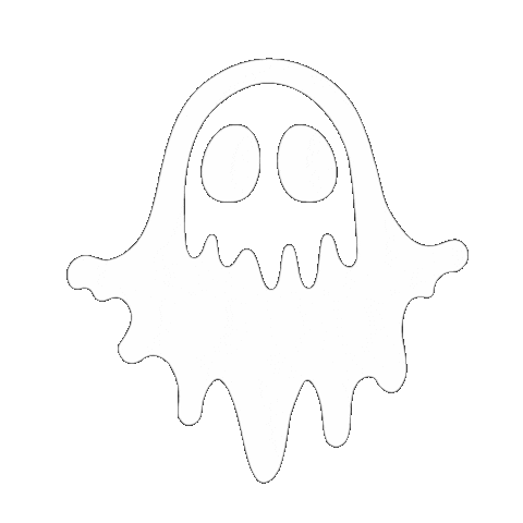 Ghost Sticker by Ghostfoundation