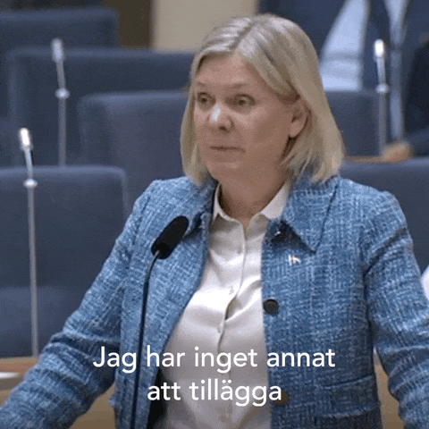 Kung Statsminister GIF by Socialdemokraterna