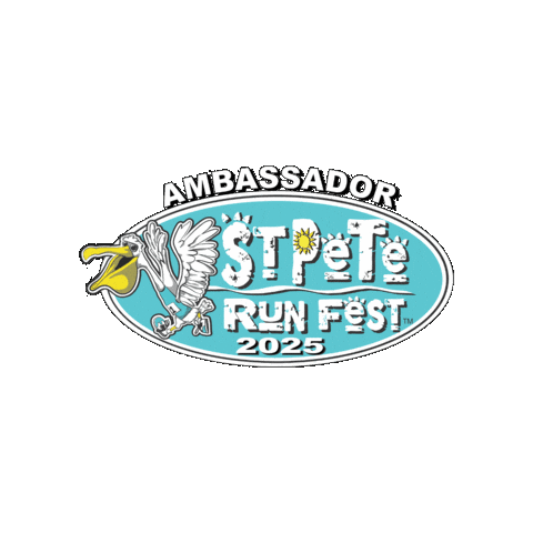 St Pete Run Fest Sticker