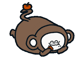 Monkey 猴子 Sticker