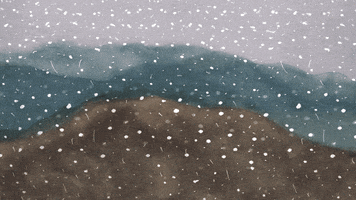 blue ridge mountains animation GIF by annebeal