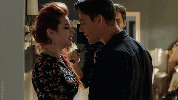passionate kiss GIF by Famous in Love