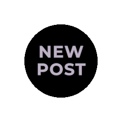 New Post Sticker by Homemade Events