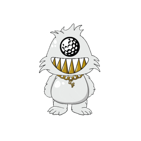 Mascot Golfer Sticker by Trap Golf
