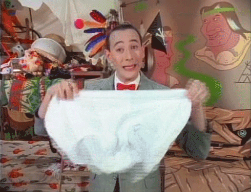 Pee Wee Herman Underwear GIF - Find & Share on GIPHY