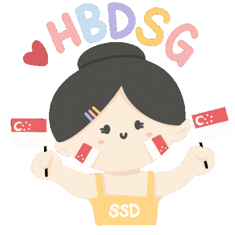 Singapore Ssd Sticker by shopsassydream