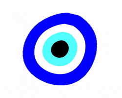 Azul Turkish Eye GIF by Luna y el Tarot