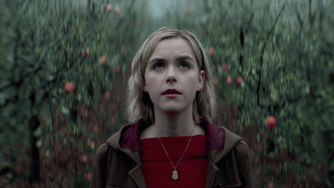 annoyed sabrina spellman GIF by Chilling Adventures of Sabrina