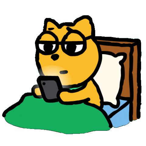Bored Good Morning Sticker by God The Dog