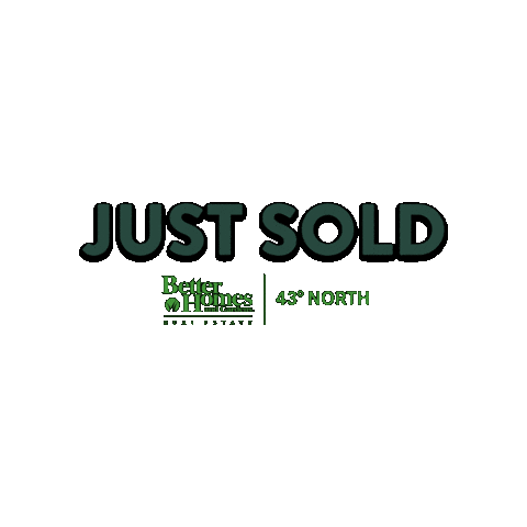 Real Estate Realtor Sticker by BETTER HOMES AND GARDENS REAL ESTATE 43° NORTH