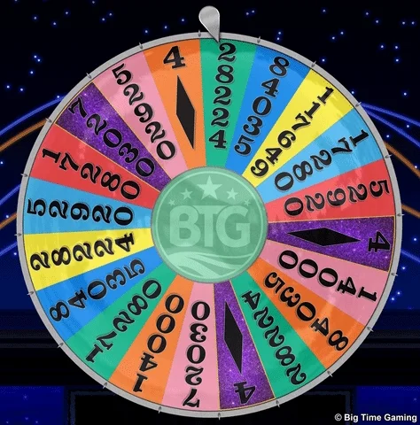 Wheel Of Fortune Rainbow GIF by Big Time Gaming