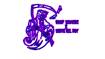 Skate All Day X Reapsevere Sticker