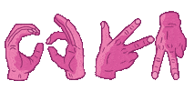 Skate Hands Sticker