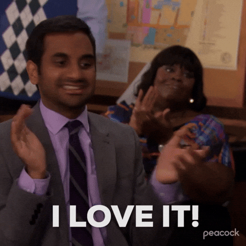 Excited Season 4 GIF by Parks and Recreation by parksandrec