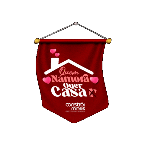 Logo Casa Sticker by Constrói Minas Rede de Lojas de Material de Construção