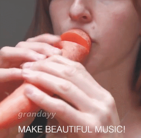 carrot clarinet GIF