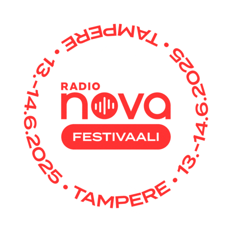 Radio Nova Sticker by Tampere-talo