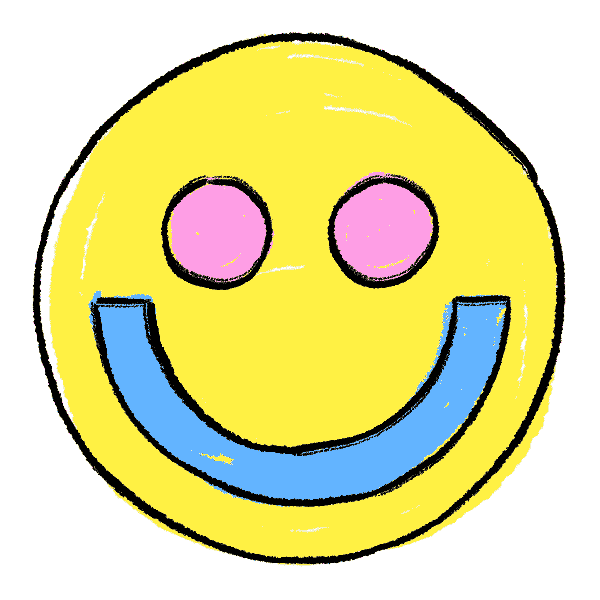 Happy Smiley Face GIF by nina tsur - Find & Share on GIPHY