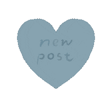 Heart New Post Sticker