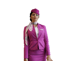 Pink Travel Sticker by WOW air