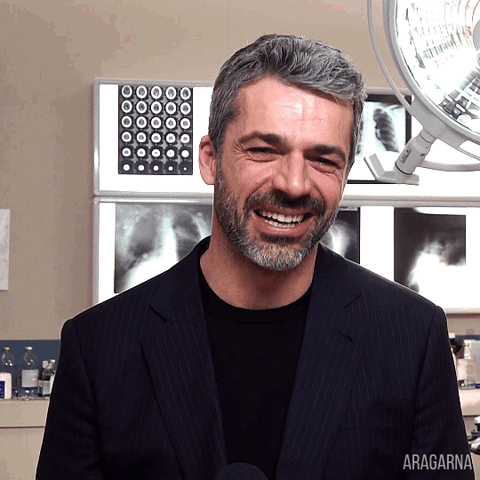 Luca Argentero Wave GIF