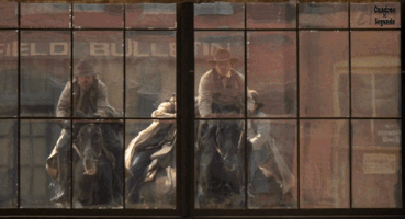 Horses Water Hill GIF