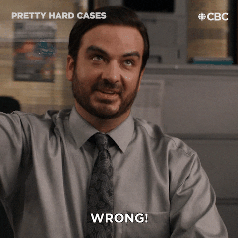 You Are Wrong GIF by CBC