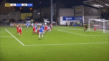 Goalkeeper Save GIF by Cliftonville Football Club