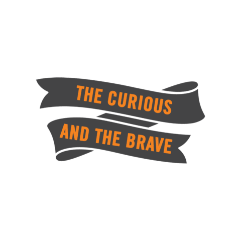 Brave Sticker by Newmark J-School