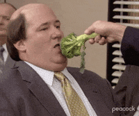 Michael Force Feeds Kevin Broccoli
