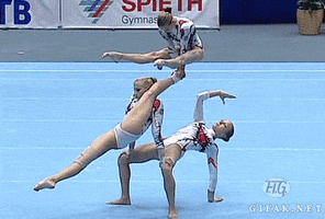 gymnastics balancing