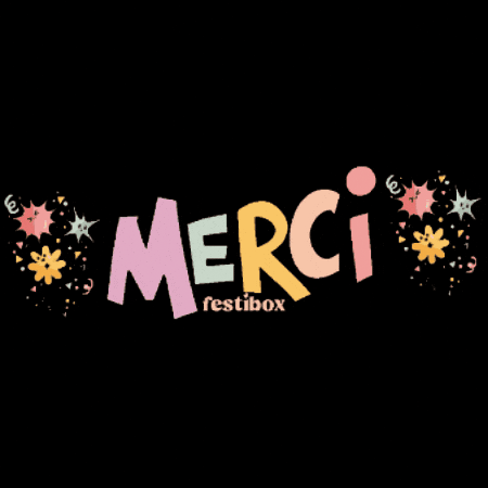 Merci GIF by Festibox