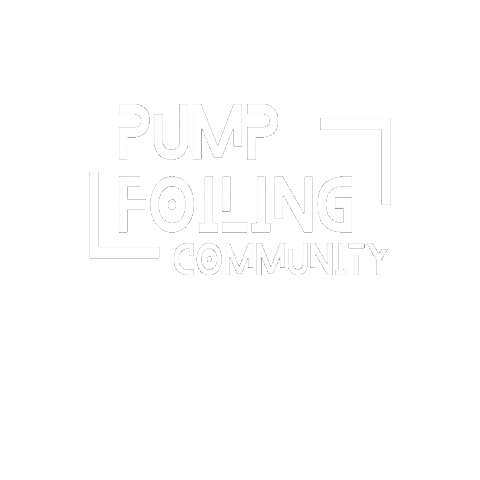 Pump Foiling Community Sticker