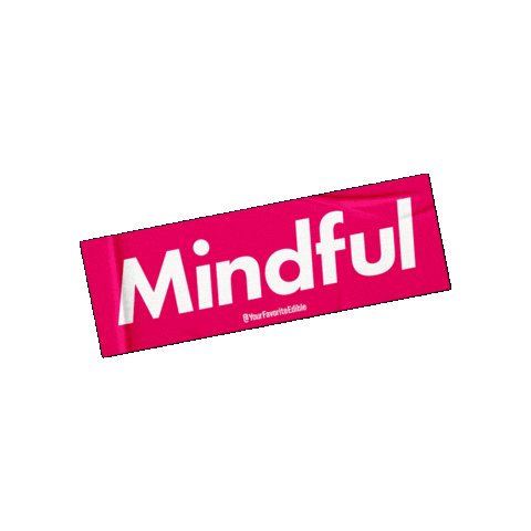 Mindful Indulgence Sticker