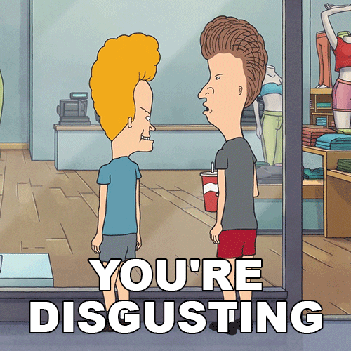 Youre Disgusting I Hate You GIF by Paramount+