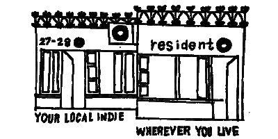 Record Shop Indie Sticker by Resident Brighton