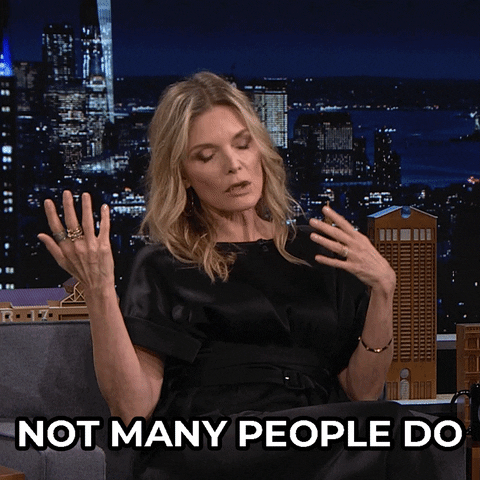 Michelle Pfeiffer Reaction GIF by The Tonight Show Starring Jimmy Fallon