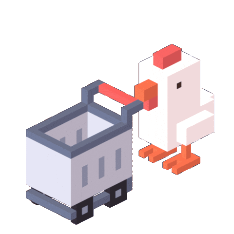 Treat Yourself Black Friday Sticker by Crossy Road