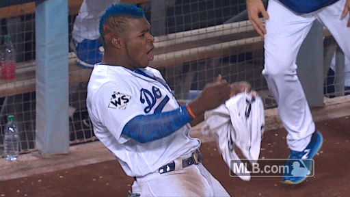 Yasiel Puig World Series GIFs - Get the best GIF on GIPHY