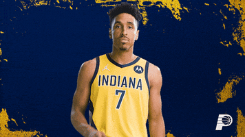 Be Quiet Malcolm Brogdon GIF by Indiana Pacers