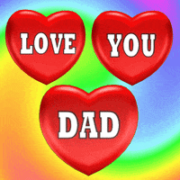 Happy Fathers Day Love You Dad GIF