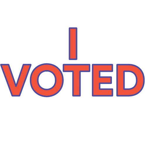 Election Day Vote Sticker by Mural Arts Philadelphia