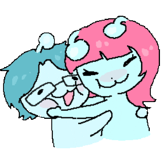 Nerd Hug Sticker