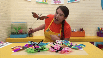 butterfly crafts GIF by Super Simple