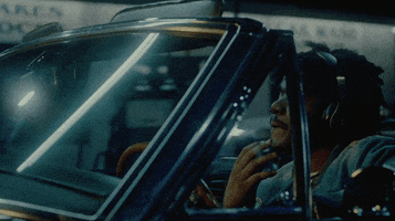 driving gas station GIF by Beats By Dre