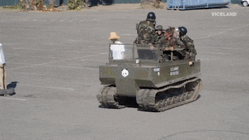 drive army GIF by KING OF THE ROAD