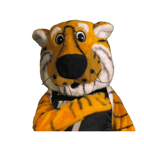 College Sports Tigers Sticker by College Colors Day