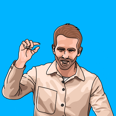 Ryan Reynolds Illustration GIF by Ka-pow