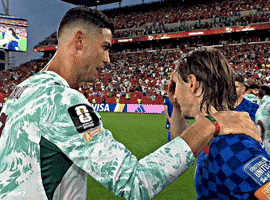 Luka Modric Ronaldo Portugal GIF