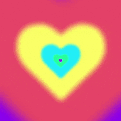 Heart Love GIF by The3Flamingos